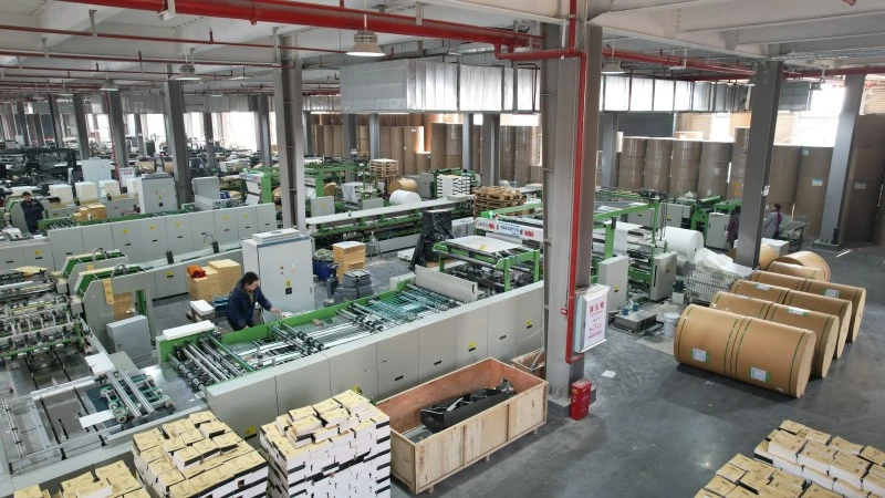 JOYPAPER notebook production area
