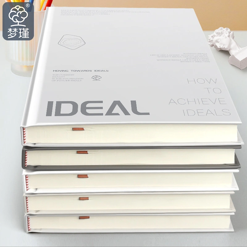 Hardcover construction of the business spiral notebook